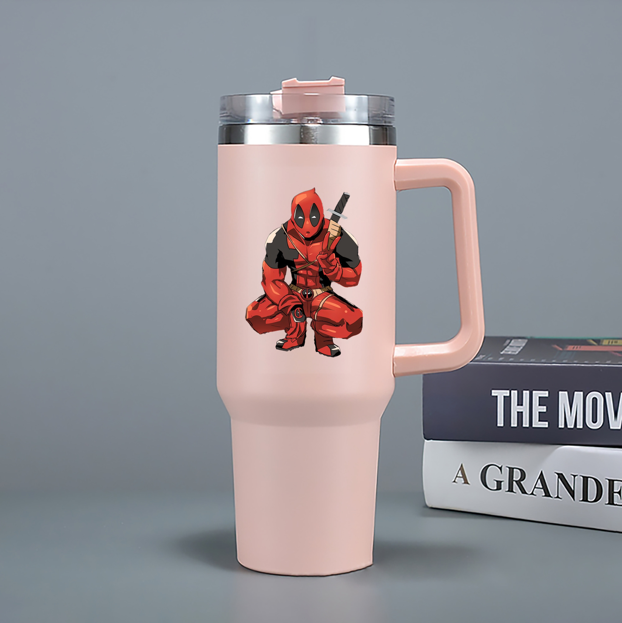（画像用） Deadpool デッドプール 1200mL車用タンブラー（カラープリント）